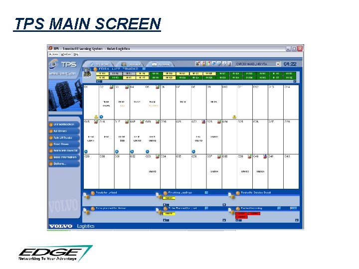 TPS MAIN SCREEN TPS MAIN SCREEN