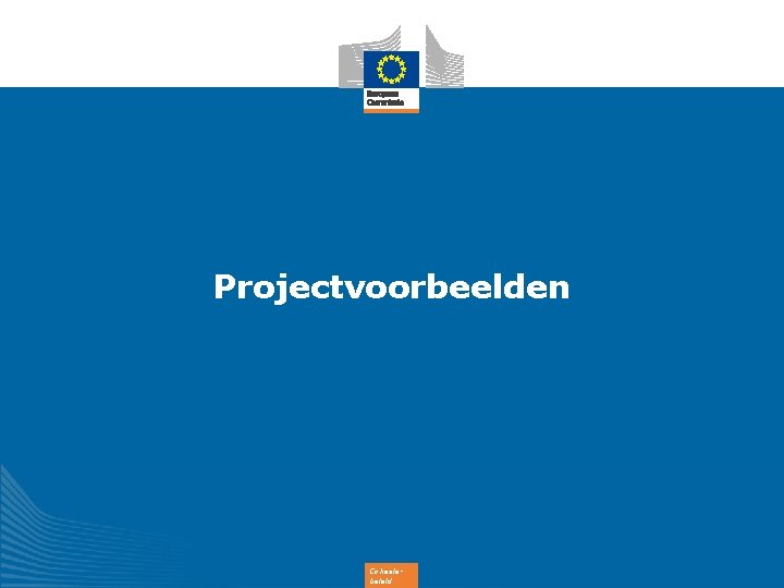 Projectvoorbeelden Cohesiebeleid 