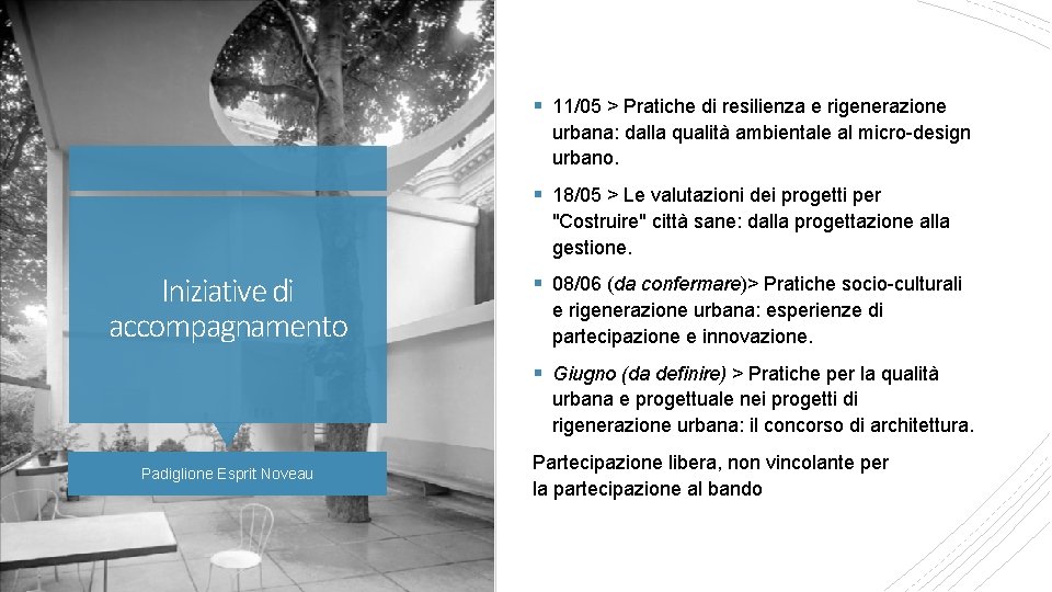 § 11/05 > Pratiche di resilienza e rigenerazione urbana: dalla qualità ambientale al micro-design