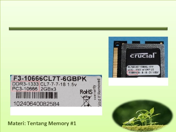 Materi: Tentang Memory #1 