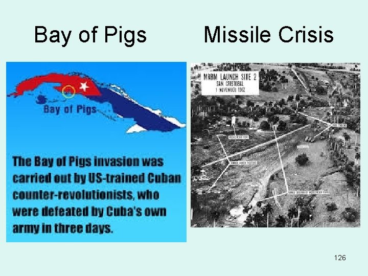 Bay of Pigs Missile Crisis 126 