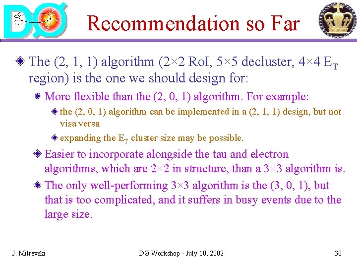 Recommendation so Far The (2, 1, 1) algorithm (2× 2 Ro. I, 5× 5 Recommendation so Far The (2, 1, 1) algorithm (2× 2 Ro. I, 5× 5