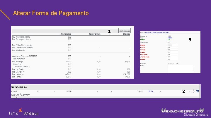 Alterar Forma de Pagamento 1 3 2 Webinar 