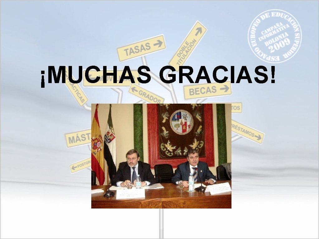 ¡MUCHAS GRACIAS! 