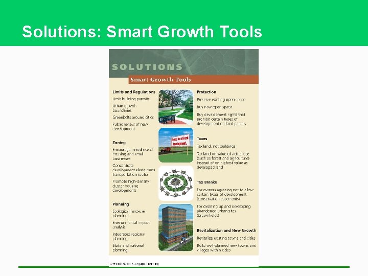 Solutions: Smart Growth Tools 