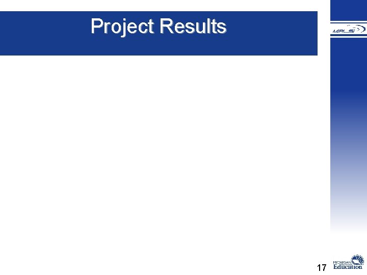 � Project Results 17 