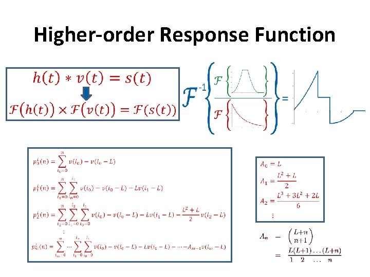 Higher-order Response Function 