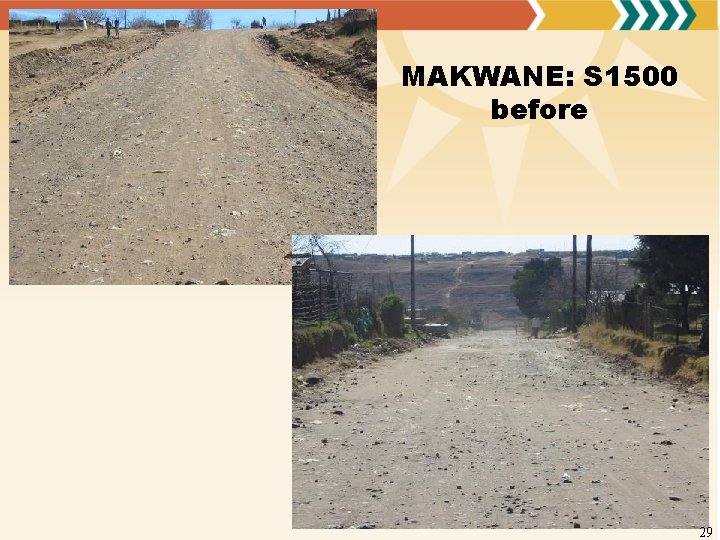 MAKWANE: S 1500 before 29 