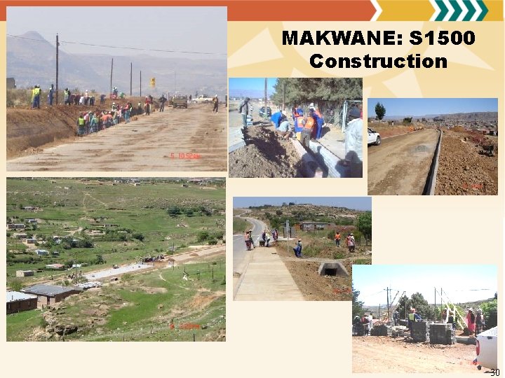 MAKWANE: S 1500 Construction 30 