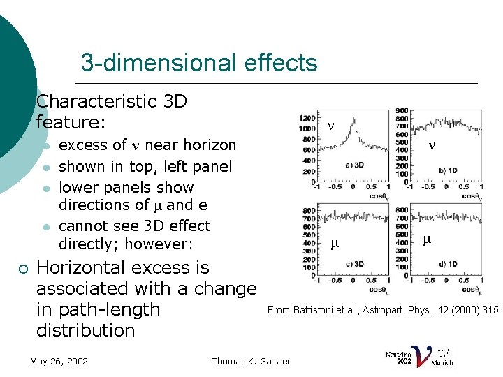 3 -dimensional effects ¡ Characteristic 3 D feature: l l ¡ n n excess