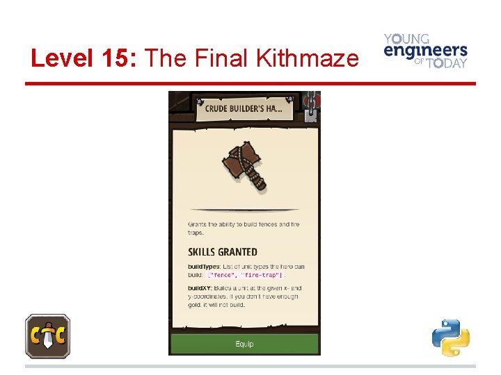 Level 15: The Final Kithmaze 