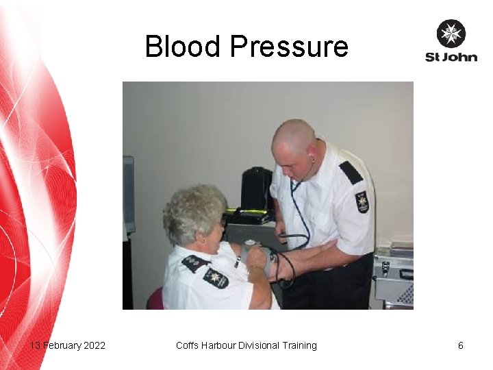 Blood Pressure 13 February 2022 Coffs Harbour Divisional Training 6 
