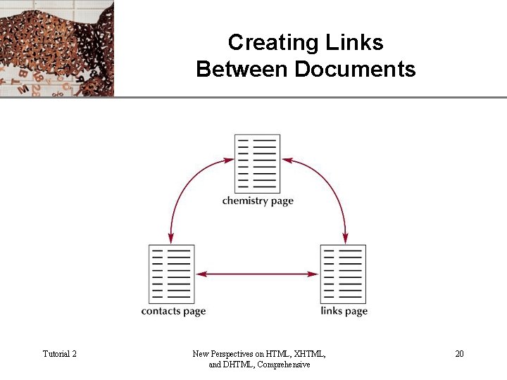 Creating Links Between Documents Tutorial 2 New Perspectives on HTML, XHTML, and DHTML, Comprehensive