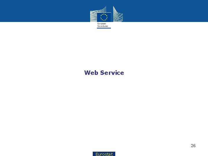 Web Service 26 Eurostat 