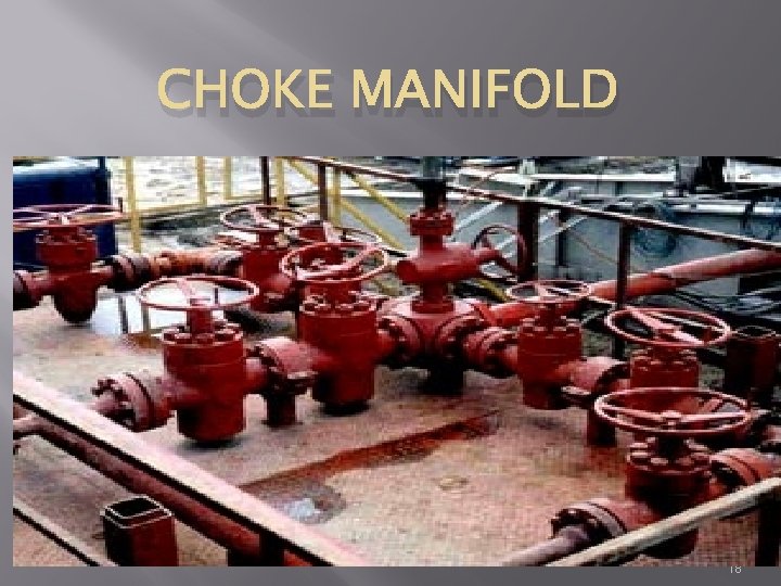 CHOKE MANIFOLD 18 