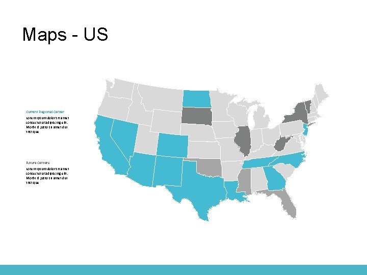 Maps - US Current Regional Center Lorem ipsum dolor sit amet, consectetur adipiscing elit.
