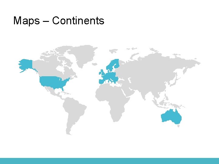 Maps – Continents 