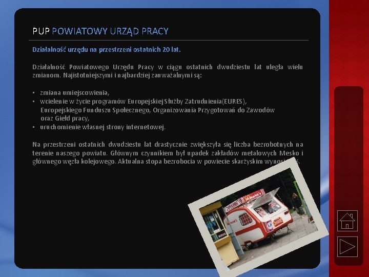 PUP POWIATOWY URZĄD PRACY Działalność urzędu na przestrzeni ostatnich 20 lat. Działalność Powiatowego Urzędu