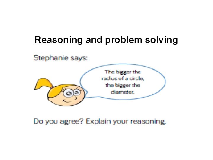 Reasoning and problem solving 