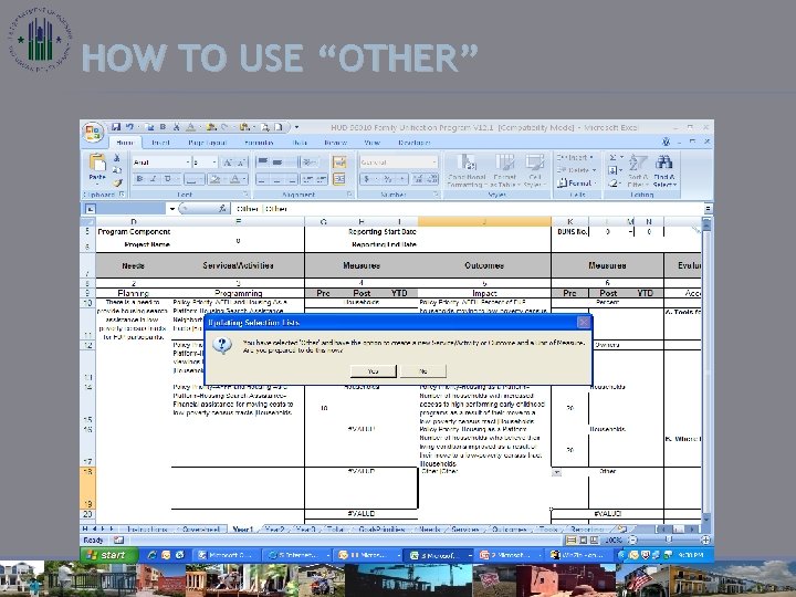 HOW TO USE “OTHER” 