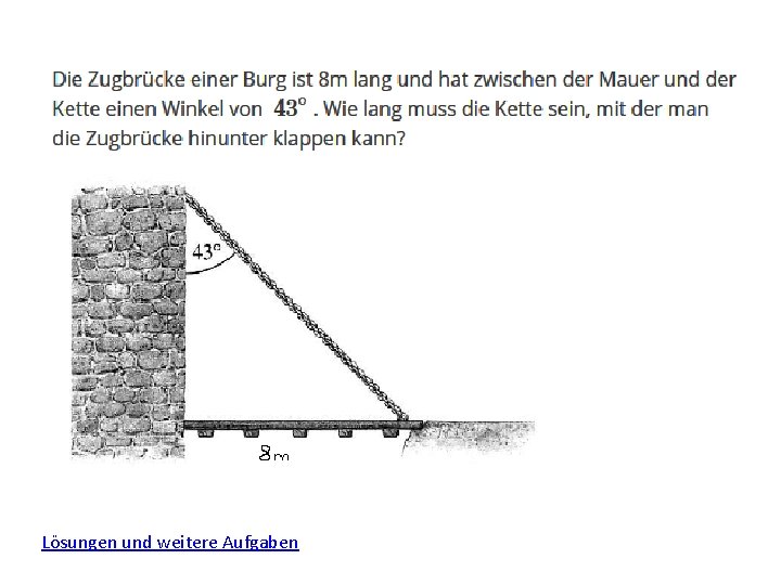 Lösungen und weitere Aufgaben 