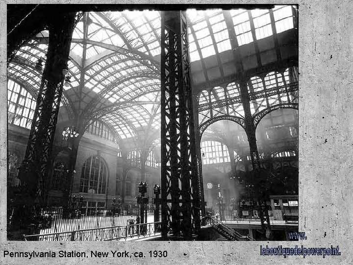 Pennsylvania Station, New York, ca. 1930 