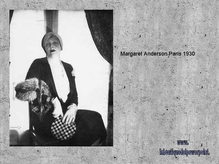 Margaret Anderson Paris 1930 