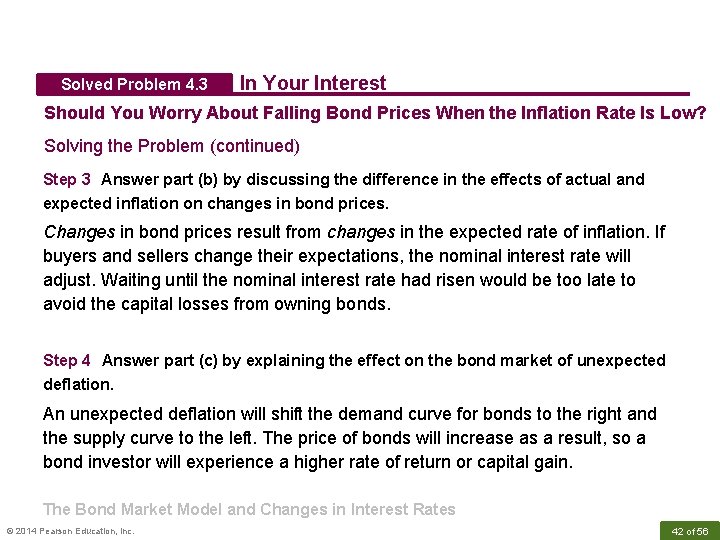Solved Problem 4. 3 In Your Interest Should You Worry About Falling Bond Prices