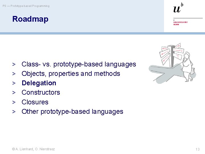 PS — Prototype-based Programming Roadmap > Class- vs. prototype-based languages > Objects, properties and