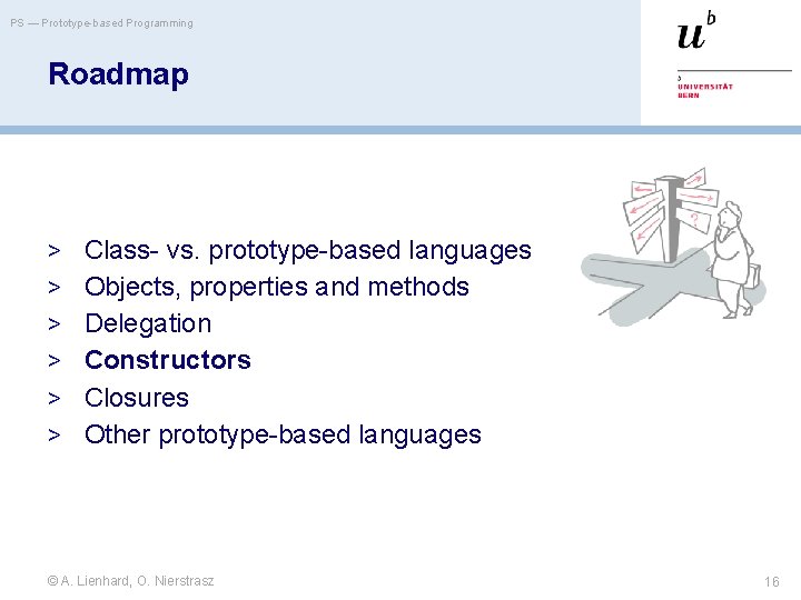 PS — Prototype-based Programming Roadmap > Class- vs. prototype-based languages > Objects, properties and