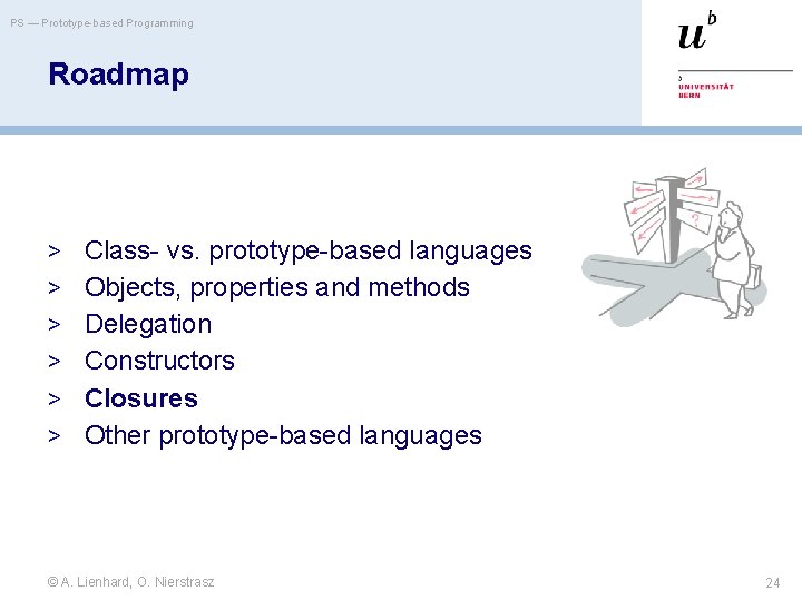 PS — Prototype-based Programming Roadmap > Class- vs. prototype-based languages > Objects, properties and