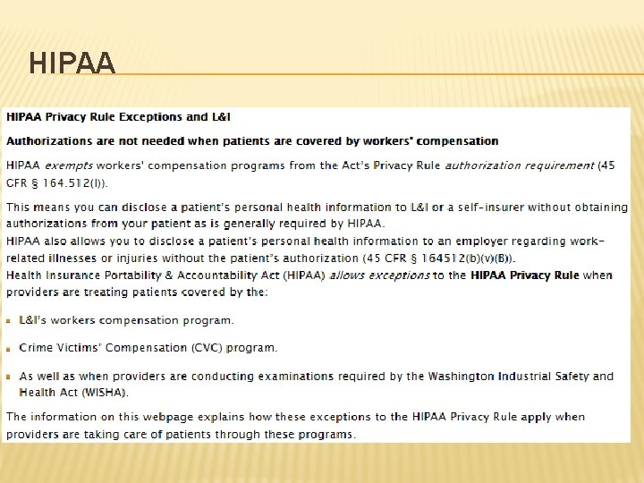 HIPAA 