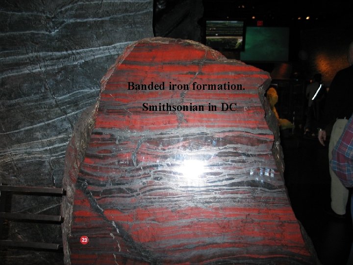 Banded iron formation. Smithsonian in DC 