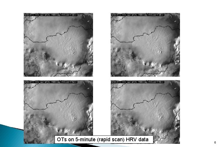 OTs on 5 -minute (rapid scan) HRV data 5 