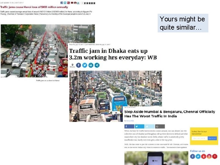 Yours might be quite similar… 