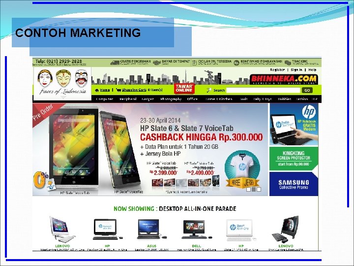 CONTOH MARKETING 