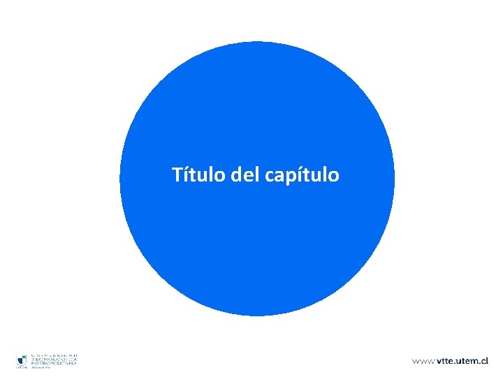 Título del capítulo 