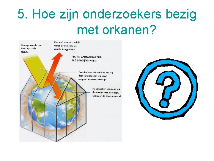 5. Hoe zijn onderzoekers bezig met orkanen? 