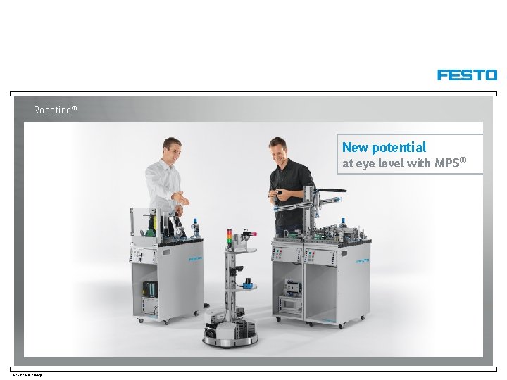 Robotino® New potential at eye level with MPS® DC-ER / Dirk Pensky 