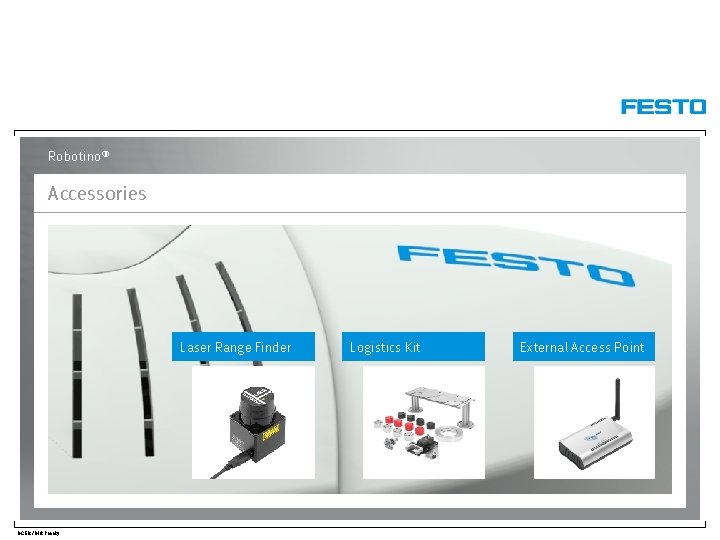 Robotino® Accessories Laser Range Finder DC-ER / Dirk Pensky Logistics Kit External Access Point