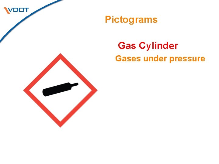 Pictograms Gas Cylinder Gases under pressure Pictograms Gas Cylinder Gases under pressure