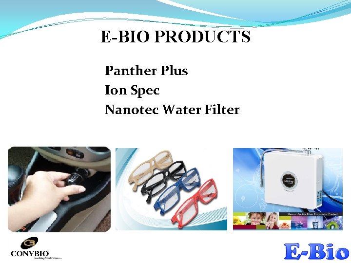 E-BIO PRODUCTS Panther Plus Ion Spec Nanotec Water Filter 