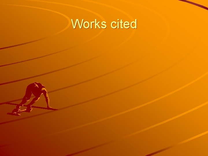 Works cited 
