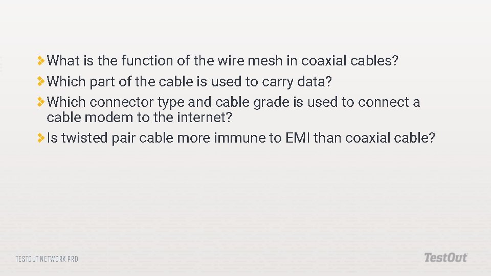 What is the function of the wire mesh in coaxial cables? Which part of