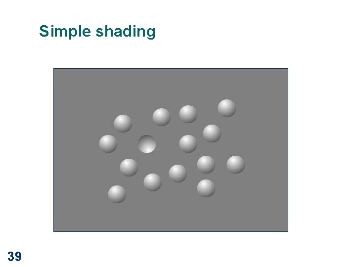 Simple shading 39 