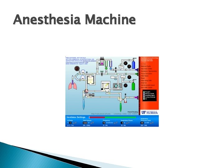 Anesthesia Machine 