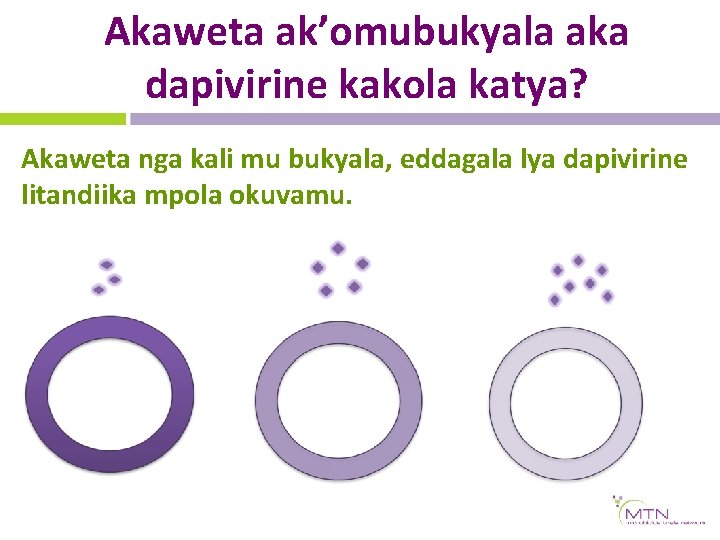 Akaweta ak’omubukyala aka dapivirine kakola katya? Akaweta nga kali mu bukyala, eddagala lya dapivirine Akaweta ak’omubukyala aka dapivirine kakola katya? Akaweta nga kali mu bukyala, eddagala lya dapivirine
