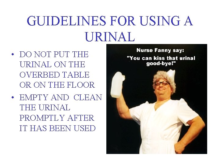 Anatomy of the Urinary System VOCABULARY INCONTINENCE THE