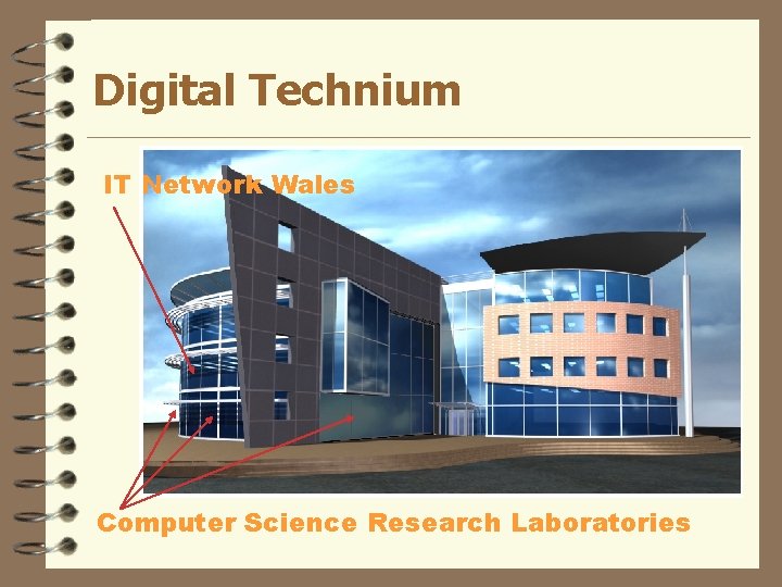 Digital Technium IT Network Wales Computer Science Research Laboratories 
