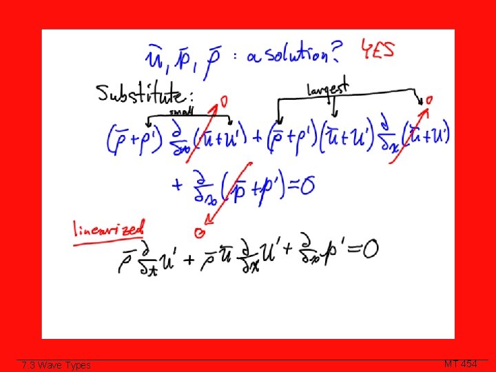 Class Slide 7. 3 Wave Types MT 454 